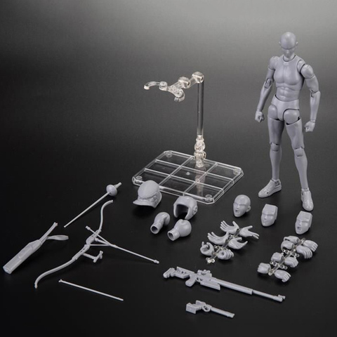 Gt Model Shooting And Sports Movable Body For Drawing & Fine Arts Figures As Body Kun Pvc Action Figure Collectible Model Toys ► Photo 1/6