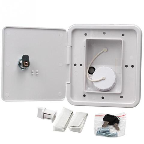 Gravity Caravan Square Hatch Cover Gravity Inlet Rugged and Leakproof Easy to Install RV Water Filler Accessories ► Photo 1/5