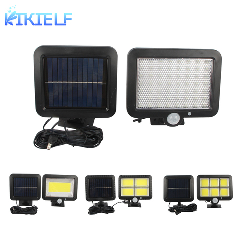 Waterproof Solar Lamp with Motion Sensor Outdoor Garden Spotlight Solar Split Powered Wall Lamp for Street Path Courtyard garden ► Photo 1/6