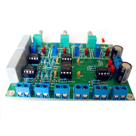 Preamp Electronic 2 Way Crossover Board Audio Speaker Frequency Divider Board 72hz-7230hz Linkwitz-Riley Home Theater ► Photo 1/1