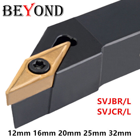 BEYOND SVJCR SVJBR2022 lathe cutter External Turning Tool Holder SVJCR1616H11 SVJCR2525M16 SVJBR carbide inserts VCMT VBMT cnc ► Photo 1/6