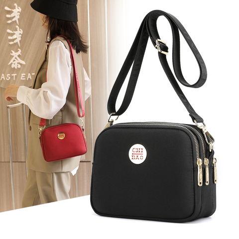 Vento Marea Small Crossbody Bags For Women 2022 Shoulder Bag Over The Shoulder Waterproof Phone Purse & Handbag 3 Zipper Pockets ► Photo 1/6