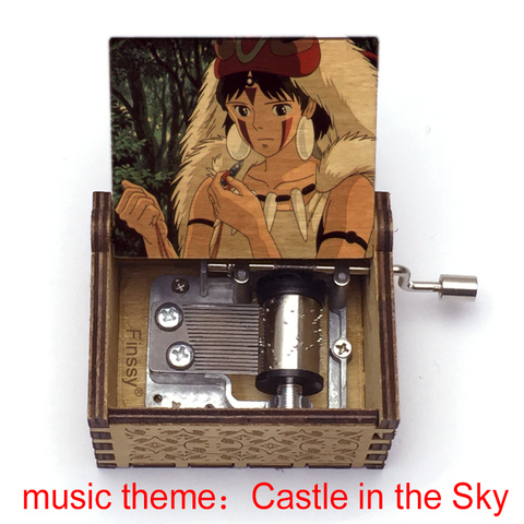 Kiki Delivery Service Princess Monono Print  music box Castle in the Sky Music theme boys girls gift ► Photo 1/3