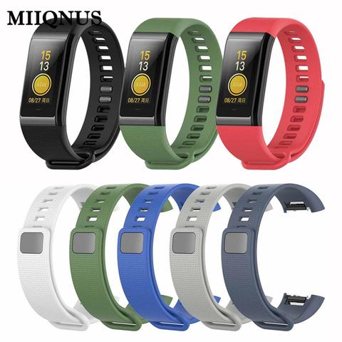 Colorful Replacement Comfy Bracelet Watchband For Huami Amazfit Cor Band Soft Sillicone Watch Strap For Huami Amazfit Cor A1702 ► Photo 1/6