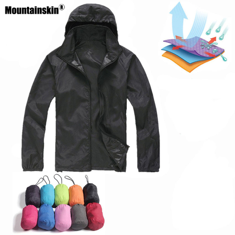 New Men's Quick Dry Skin Jackets Women Coats Ultra-Light Casual Windbreaker Waterproof Windproof Brand Clothing SEA211 ► Photo 1/6