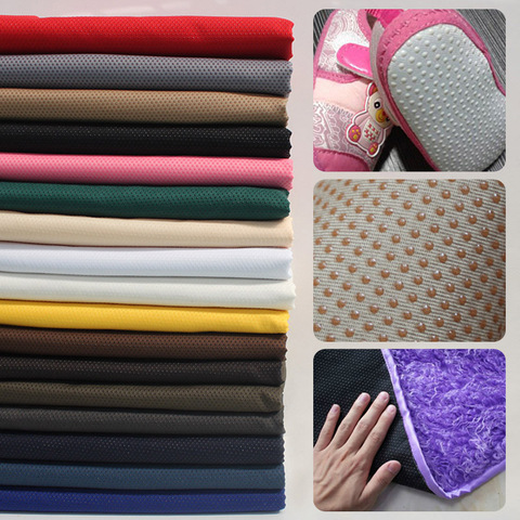 50*150cm Anti-slip Fabric Non Slip Fabric Vinyl For Cushion Carpet Accessories Anti-skid Slip-resistant Cloth 17 Colors ► Photo 1/6