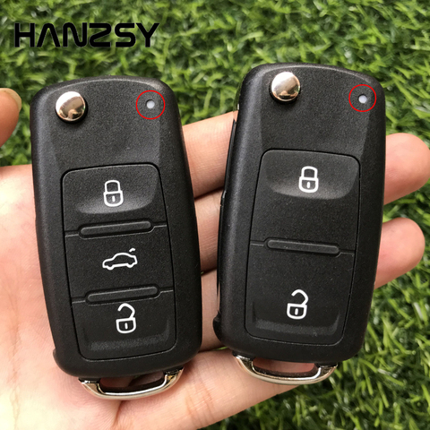 2/3 Buttons Remote key Fob shell For Skoda Octavia VW Volkswagen Golf Mk6 Tiguan Polo Passat CC SEAT Replacement Car Key Case ► Photo 1/6