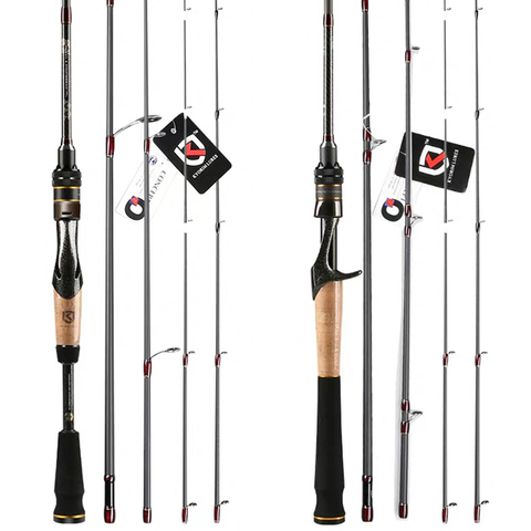 Kyorim K1 Lure Carbon Fishing Rod Japan Fuji O Guide Are Use K1 Fishing Rod Casting Spinning Reel Seat 1.87m L/L Travel Rod ► Photo 1/5