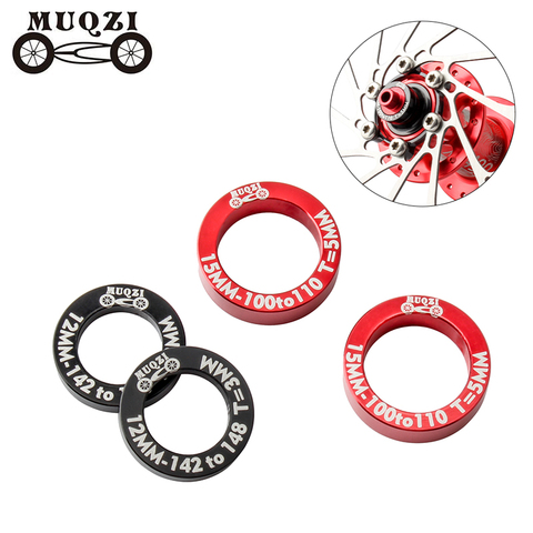 MUQZI 1 Pair Mountain Bike Hub Conversion Washer 3/5mm Front Rear Hub Adapter  Gasket 100 To 110mm/142 To 148mm ► Photo 1/6