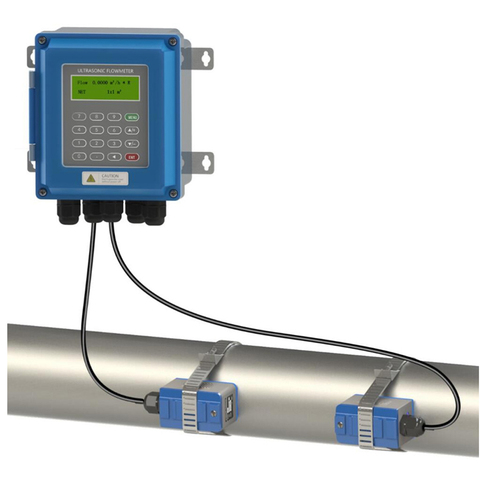Ultrasonic liquid flow meter RS485 New generation TUF-2000B digital flowmeter DN25mm-DN100mm ► Photo 1/6