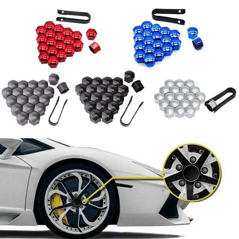 20pc 17mm 19mm 21mmCar Tyre Wheel Hub Covers Protection Caps Wheel Nuts Covers Nut Caps Hub Screw Protector Dust Proof Bolt Rim ► Photo 1/6
