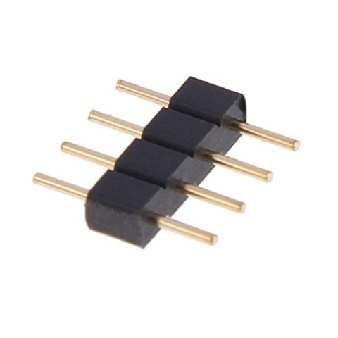 10pcs 4pin for RGB  5pin for RGBW RGBWW needle Conncetor for RGB led strip 5050 2835 3528 4pin RGB led connector ► Photo 1/6