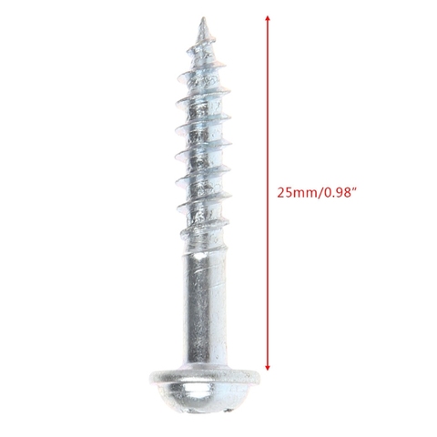 100Pcs M4-25 High Strength Oblique Hole Self-tapping Screws For Pocket Hole Jig 62KC ► Photo 1/6