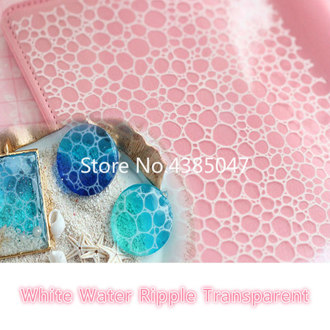 1PCS Expoxy Resin Mold Jewelry Tools Filling Material White Water Ripple Transparent for Making Jewelry ► Photo 1/3
