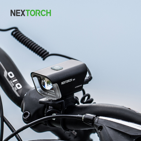 NEXTORCH 700 Lumens Bike Light with Remote Pressure Switch 160 Degree Wide 100 Meter Waterproof  Bicycle Flashlight Torch B20 ► Photo 1/1