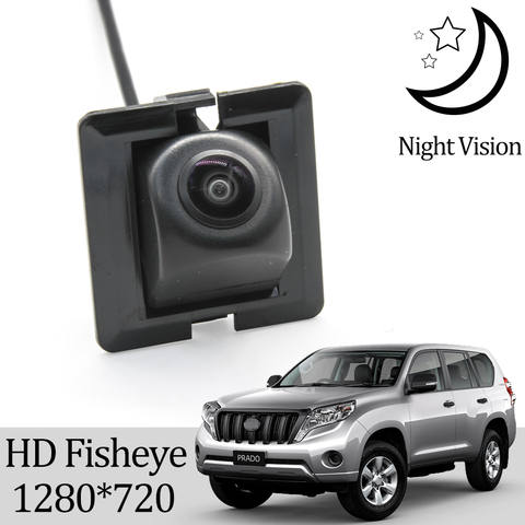 Owtosin HD 1280*720 Fisheye Rear View Camera For Toyota Land Cruiser Prado (150) 2009 2010 2011 2012 2013 2014 2015 2016 Car ► Photo 1/6