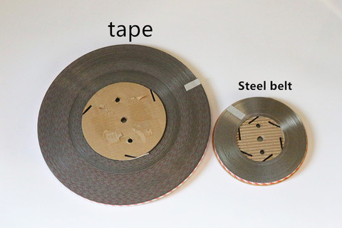 Incremental magnetic tape 5+5mm pole width 10mm height 1.2mm lathe magnetic strip 50meter one roll ► Photo 1/4