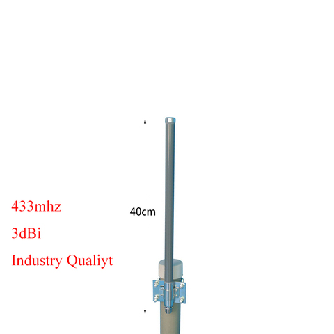 433mhz omni antenna 400-480mhz wide band base station antenna  NB-IOT Lora Gateway Wireless Module Coaxial Rf ► Photo 1/4