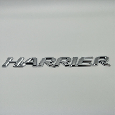 For Toyota Harrier Chrome Emblem Tail Gate Logo Nameplate ► Photo 1/4