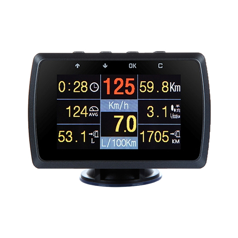 CXAT X501 /A501C Multi Functional Smart Car OBD HUD Digital Meter Fault Code Alarm Display ► Photo 1/4