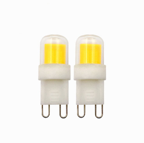 DIMMABLE G9 LED Light Bulb 5W AC 110V 220V COB 1511 LED Lamp  for Chandelier Sewing Machine ► Photo 1/6