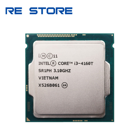 used Intel Core i3 4160T 3.1GHz 3MB 5GT/s LGA1150 CPU Processor SR1PH ► Photo 1/1