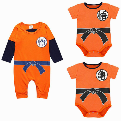 100% Cotton Summer Baby Clothes Cartoon Newborn Boys Girls Rompers Jumpsuits Short Sleeve Infant Toddler Outfits Roupas de bebe ► Photo 1/6