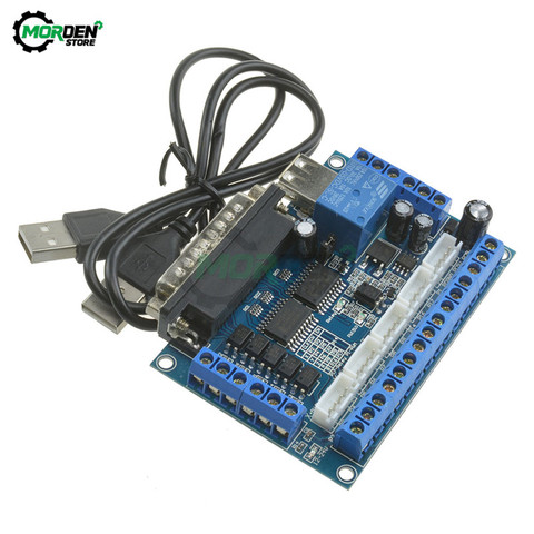 12V-24V MACH3 5 Axis CNC Breakout Board Stepper Motor Driver Module Optocoupler Isolated Engraving Machine Board With USB Cable ► Photo 1/6