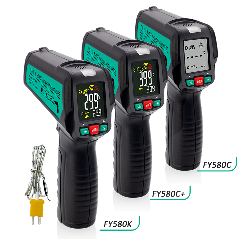 Handheld LCD IR Laser Infrared Digital Temperature Thermometer Gun Pyrometers