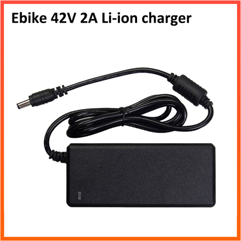 Ebike 42V 2A Battery charger for Electric Bicycle Charger E Bike Lithium Battery Smart Charger with DC2.1 Socket ► Photo 1/4