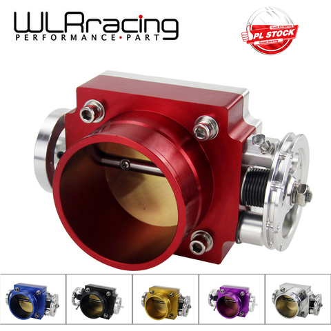 WLR RACING - NEW THROTTLE BODY 70MM THROTTLE BODY PERFORMANCE INTAKE MANIFOLD BILLET ALUMINUM HIGH FLOW WLR6970 ► Photo 1/6