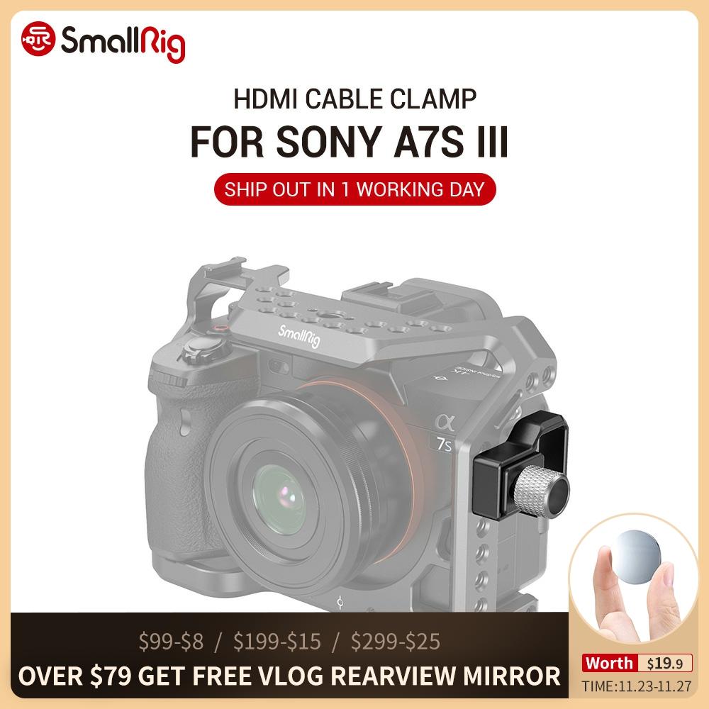 SmallRig HDMI Cable Clamp for Sony A7S III Camera Cage DIY Accessories 3000 ► Photo 1/6