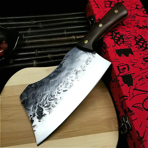 PEGASI Japan thickened bone chopper bone chopper forging bone chopper household slicing butcher special knife for bone chopping ► Photo 1/6