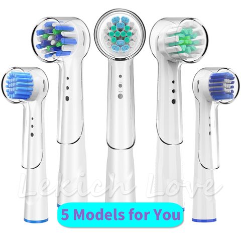 Replacement Toothbrush Heads with Protecting Covers for Oral B Electric Toothbrush to Keep Healthy Brushing and Hygienic Storage ► Photo 1/6