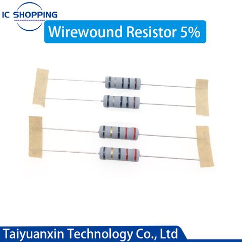 Wire Fuse Wirewound Resistor Fuse Resistance 3W 2W 1W  0.5W 0.1 0.15 0.22 0.33 0.47 0.5 1 1.5 2.2 3.3 4.7 5.1 10 20 47 68 100Ohm ► Photo 1/2