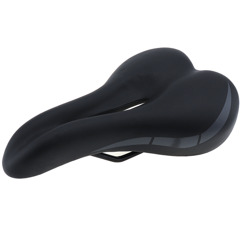 Extra Soft MTB Road Bicycle Saddle Gel Leather Padded Cushion Seat Saddle for Bicycle Parts ► Photo 1/6