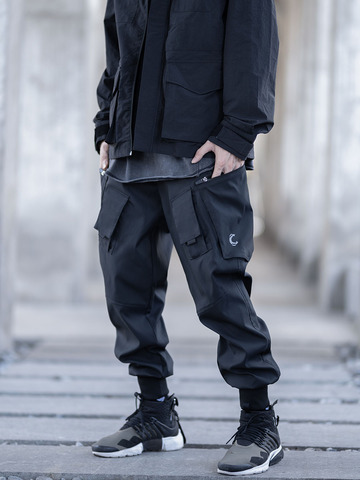 Catsstac  windproof polyester tactical pants multiple pockets techwear ninjawear streetwear futuristic ► Photo 1/5