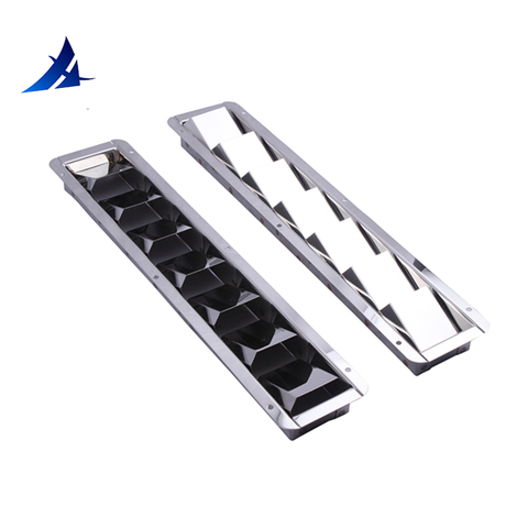 2 pieces 14.8  inches stainless steel cabin vents marine vent louver save on pair boat accessories marine ► Photo 1/5