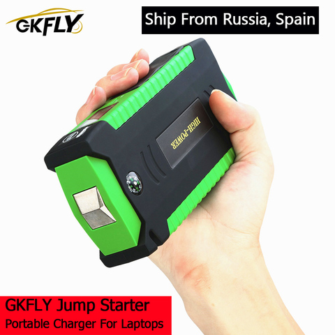 GKFLY 600A Multi-function Jump Starter 16000mAh 12V Starting Device Car Charger For Car Battery Booster Petrol Diesel Power Bank ► Photo 1/6