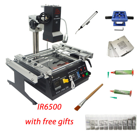 IR6500 BGA Rework Station kits 2 zones infrared 2300W Repair Soldering Station for Motherboards Mobile Phone Chip PCB Machine ► Photo 1/6