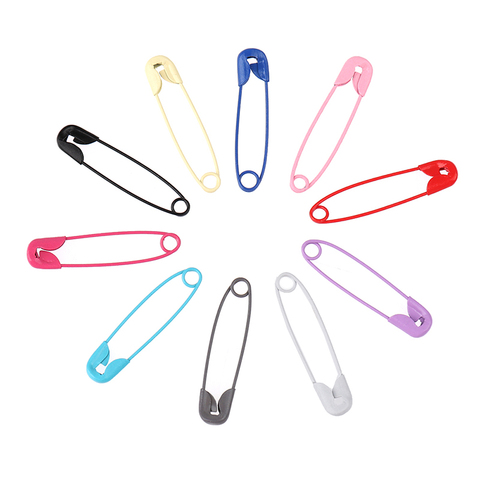 50pcs Colorful Safety Pins DIY Sewing Tools Stainless Steel Needles Small Brooch ► Photo 1/6