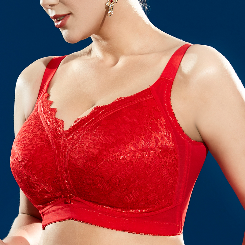 Women's Sheer Lace Underwire bra Unlined Minimizer Bra 34 36 38 40 42 44 46  48 B C D E F G H - AliExpress