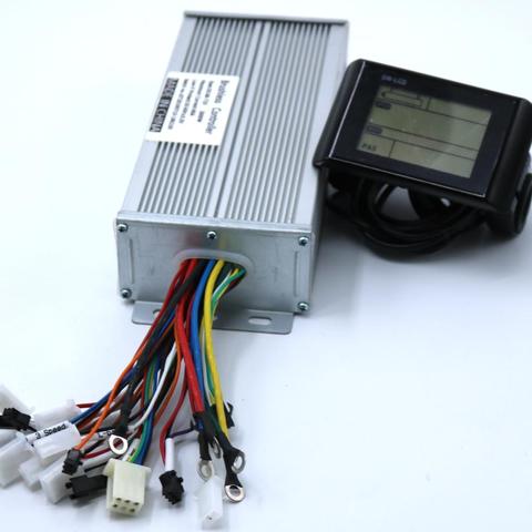 Greentime 48-60V 2000W Brushless DC Motor Controller Ebike Controller +SW900 LCD Display One Set ► Photo 1/5