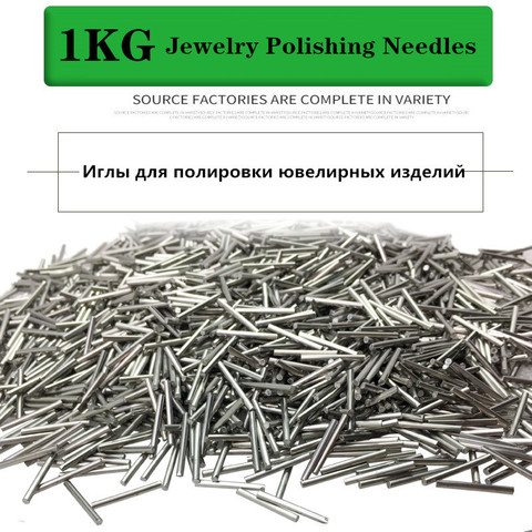 1KG Mini Pins Magnetic Tumbler Polisher tools Stainless Steel Polishing Needles Jewelry Polishing Needles Media ► Photo 1/4