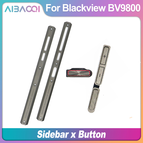 Original Rear Cover Battery Cover Aluminum Piece Left and Right Decorative Parts+Power Volume Button For Blackview BV9800 Pro ► Photo 1/3