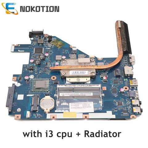 NOKOTION PEW71 LA-6582P For Acer aspire 5742g Laptop motherboard repalce 5552 5552g LA-6552P free Core i3 cpu with heatisnk ► Photo 1/6