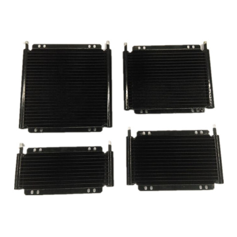 SPSLD  Universal Aluminum Alloy Remote Transmission Oil Cooler/Automatic Manual Radiator Converter S/M/L/XL ► Photo 1/6