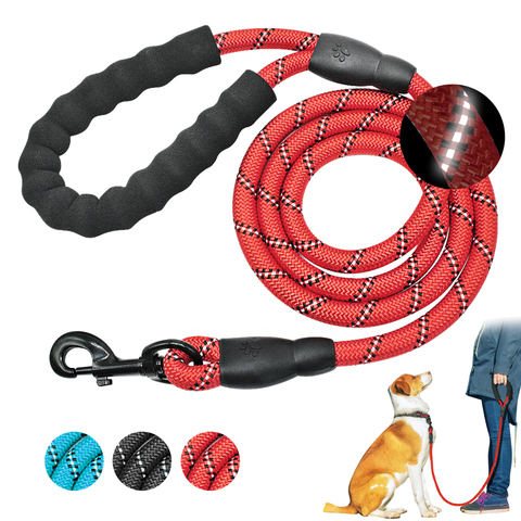 Reflective Dog Leash Nylon Pet Dog Leash Rope For Small Medium Large Dogs Walking Training Pet Suppiles ► Photo 1/6