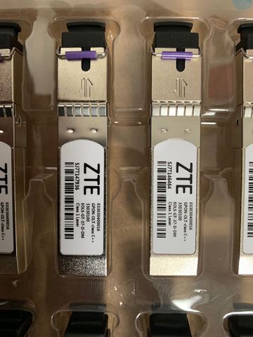 [100% New] ZTE GPON OLT CLASS C++ Transceiver module FTTH Optical fiber module for ZTE GTGH GTGO Service Board ► Photo 1/3