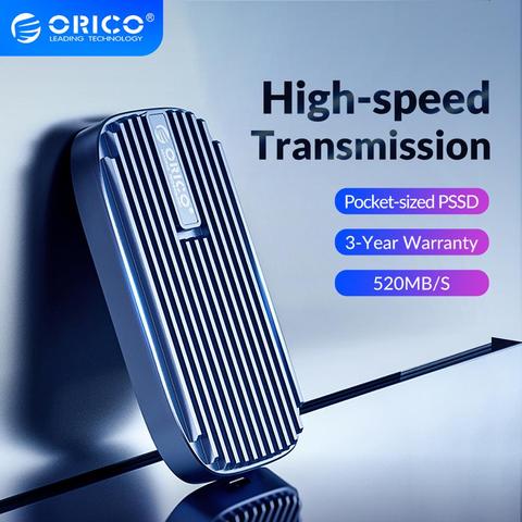 ORICO CN210 Mini Portable SSD 480GB 240GB Type-C 520M/S External Solid State Drive M.2 SATA NGFF USB C External SSD Hard Drives ► Photo 1/6